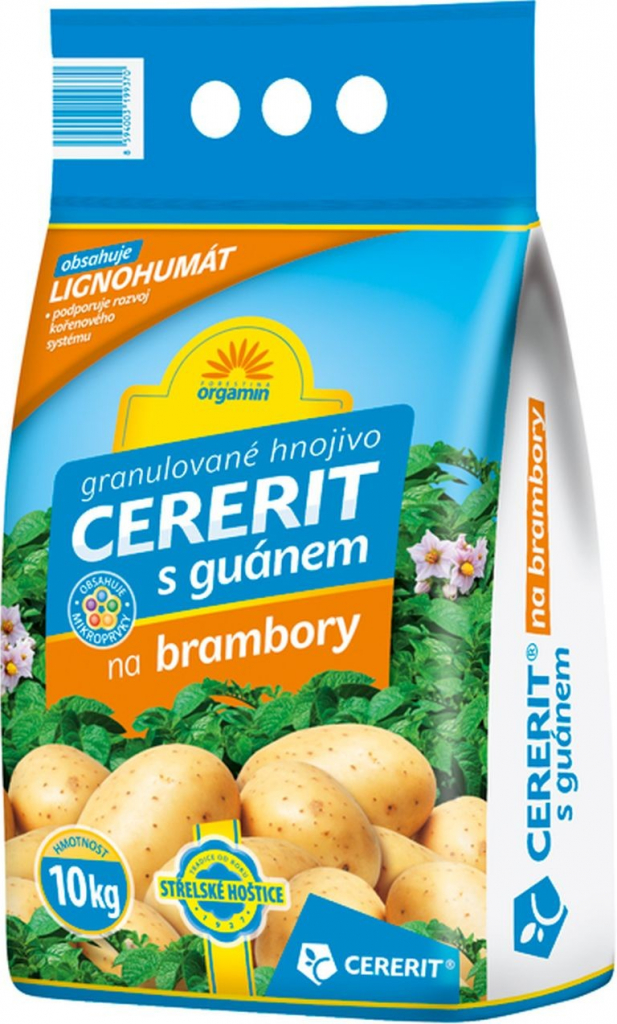 Forestina Cererit s guánem a lignogumátem na brambory ORGAMIN 10 kg
