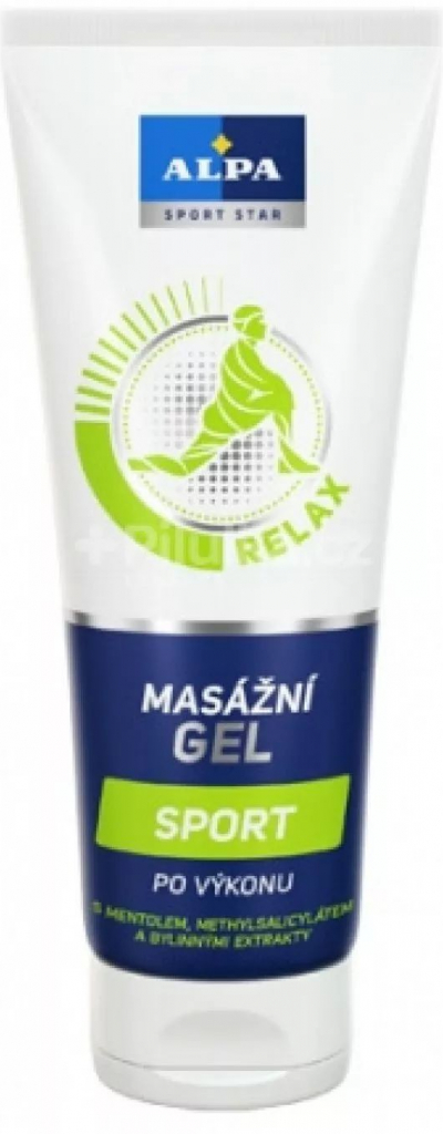 Alpa masážní emulze Sport 210 ml