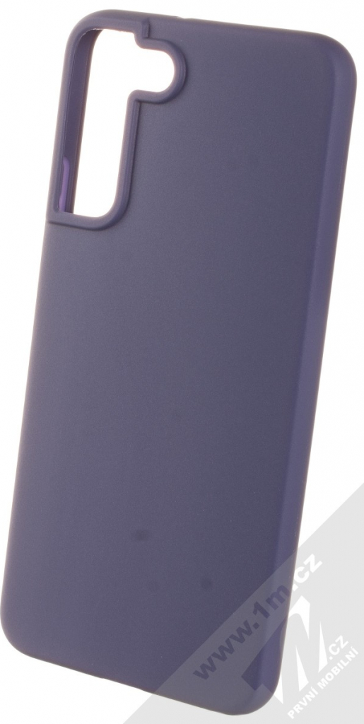 Pouzdro 1Mcz Matt TPU ochranné silikonové Samsung Galaxy S22 Plus 5G tmavě modré