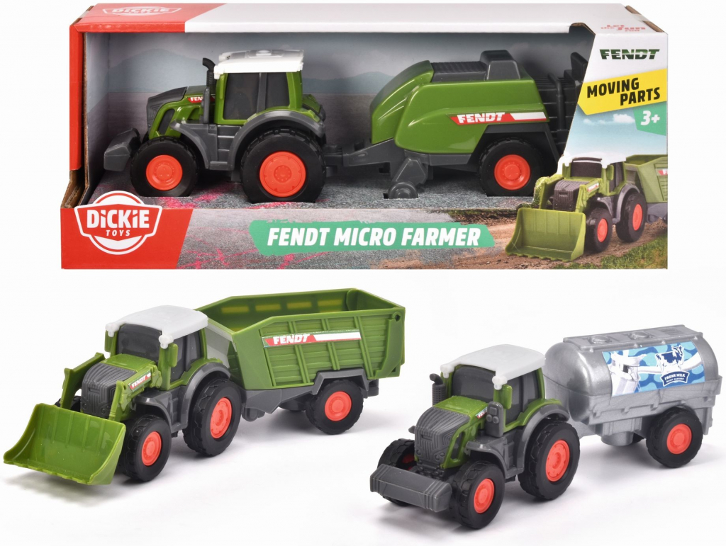 Siku Blister traktor Fendt 1050 Vario s předním nakladačem