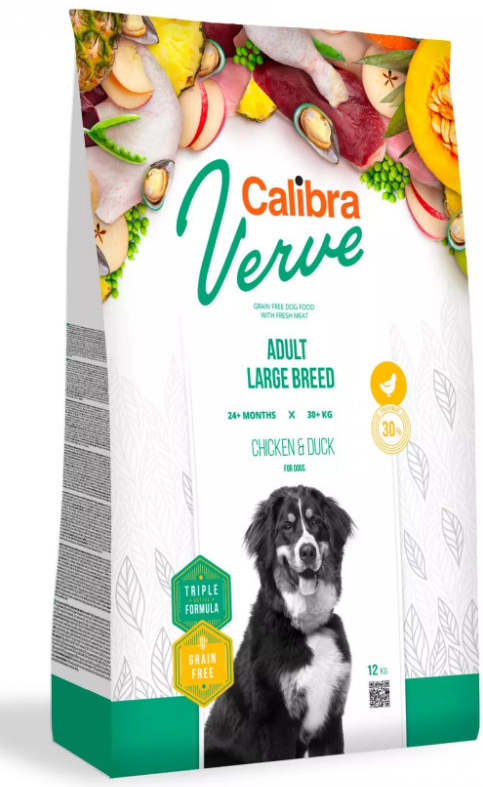 Calibra Dog Verve GF Adult Large Chicken&Duck 14 kg