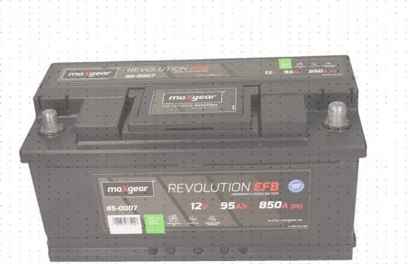 MaXgear Revolution EFB 12V 95Ah 850A 85-0007