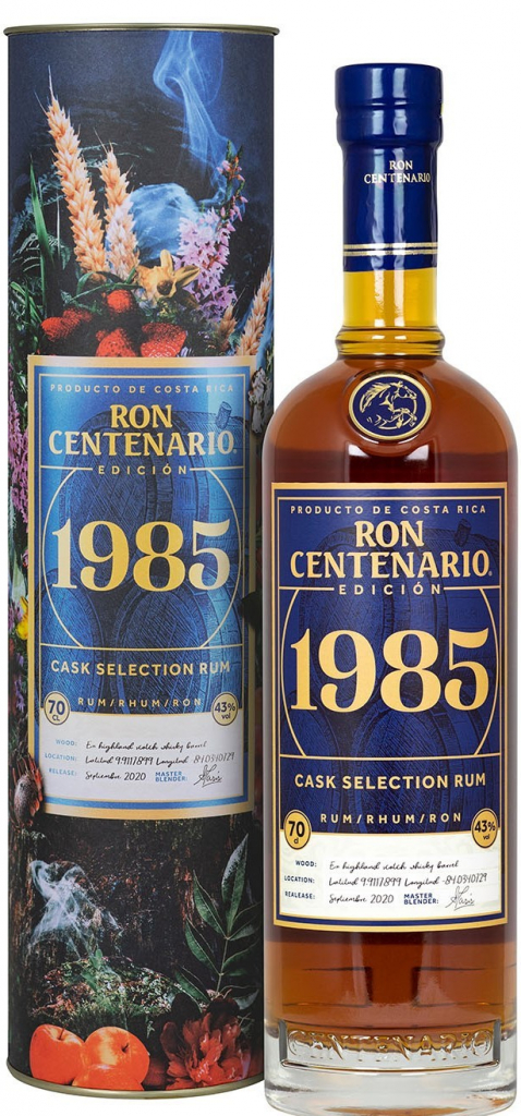 Centenario Rum 1985 43% 0,7 l (tuba)