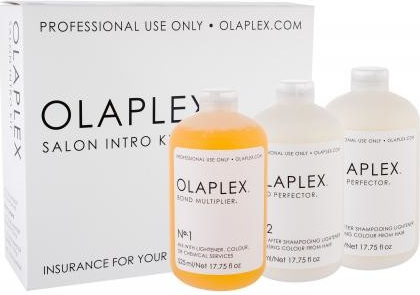 Olaplex Bond Multiplier No. 1 Salon Intro Bond Multiplier No. 1 525 ml + Bond Perfector No. 2 2 x 525 ml + dávkovač Dosing Dispenser 1 ks dárková sada