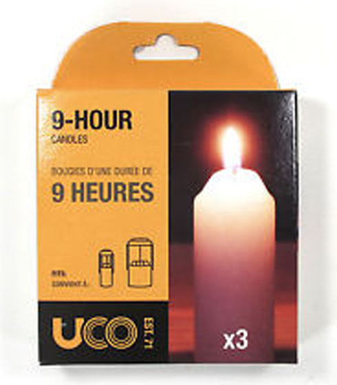 UCO 9-hour Candle Original Candles 3 ks