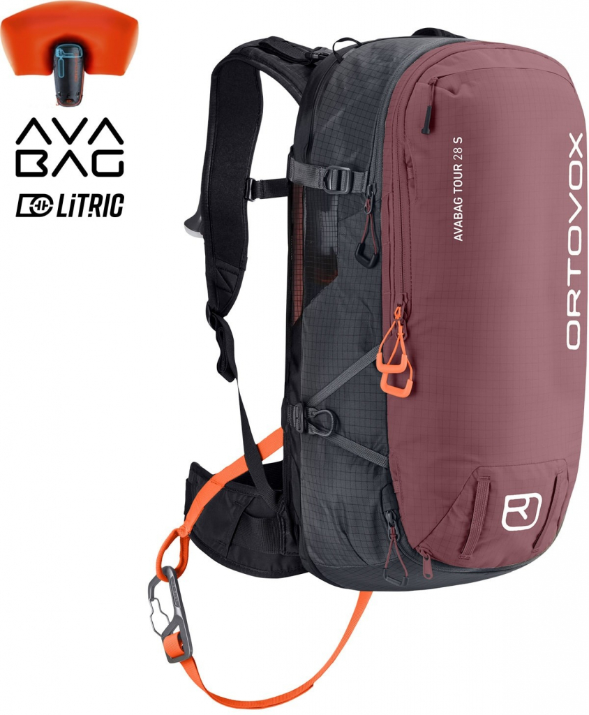 Ortovox Avabag Litric Tour Zip 28l mountain rose