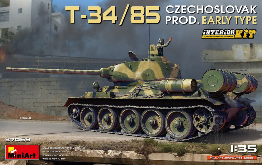 MiniArt MiniArt T 34 85 Czechoslovak Prod. Early Type 1:35