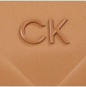 Calvin Klein kabelka Re-Lock Quilt crossbody K60K611042 Brown Sugar GA5