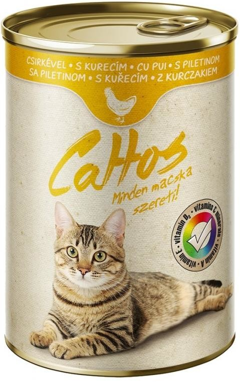 Cattos Cat with Chicken 415 g 24 ks