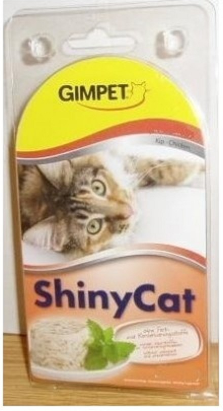 Gimpet ShinyCat tuňák & kuře 2 x 85 g