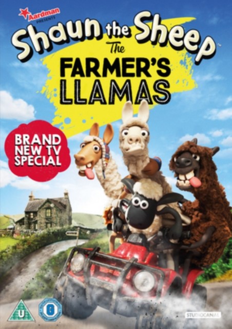 Shaun the Sheep The Farmer\'s Llamas DVD