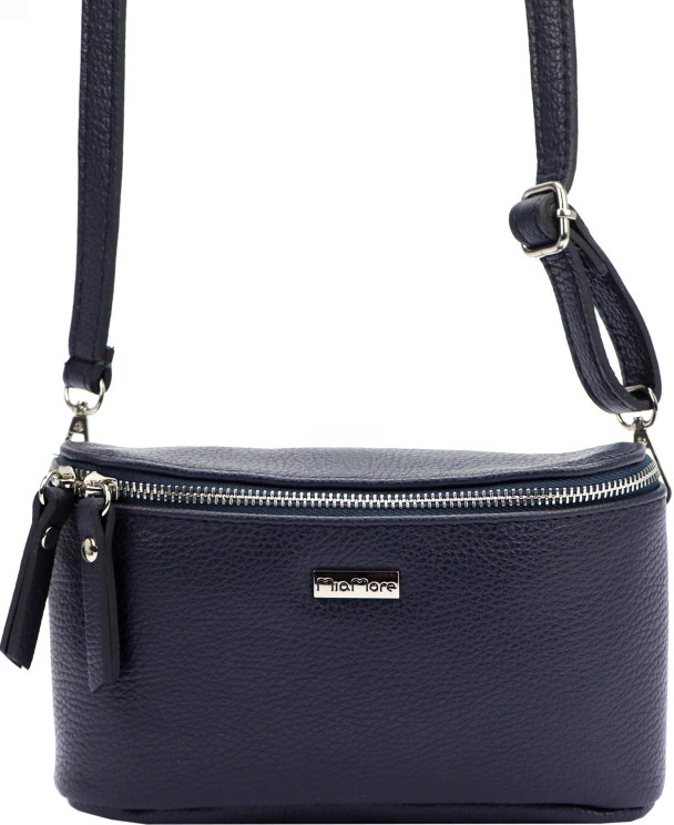 MiaMore dámská kabelka 01-001 Dollaro námořnická modrá