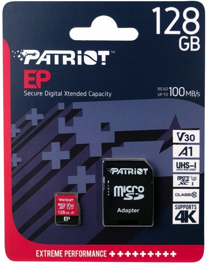 Patriot microSDXC class 10 128 GB PEF128GEP31MCX