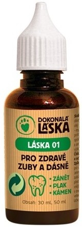 Dokonalá Láska 01 Pro zdravé zuby a dásně 30 ml