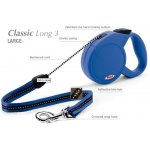 Flexi Classic Long 3 7m/50kg lanko černé
