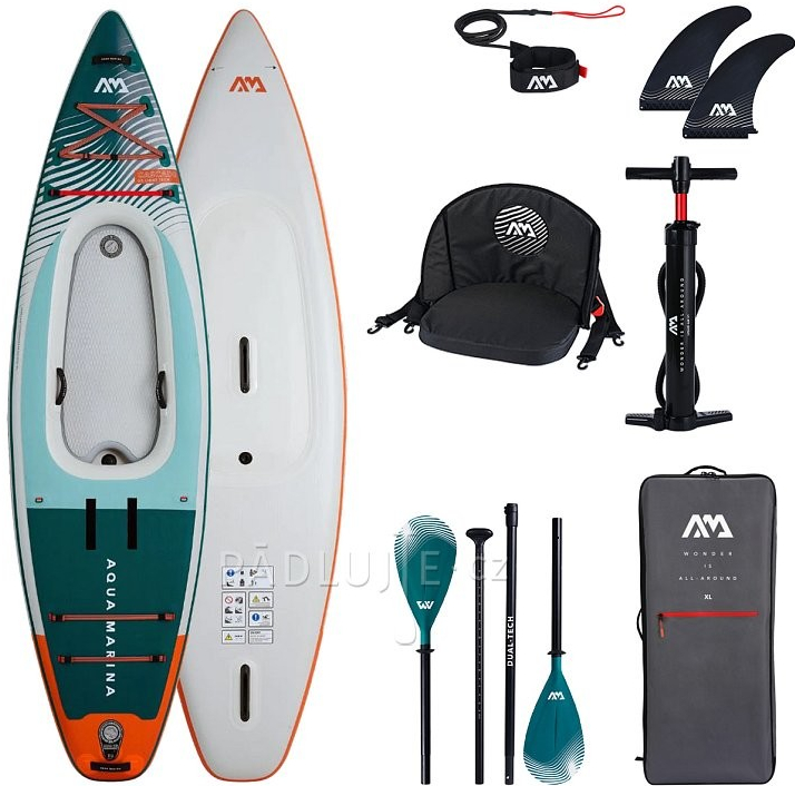 Paddleboard Aqua Marina CASCADE 11\'2 set