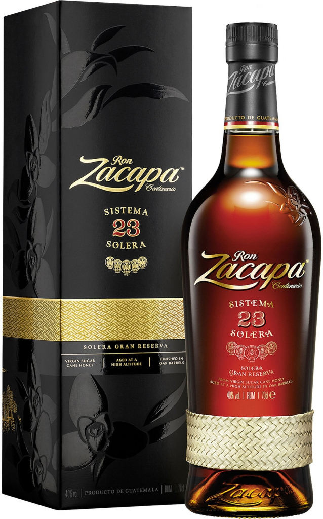 Ron Zacapa Centenario Solera Gran Reserve 23y 40% 0,7 l (karton)