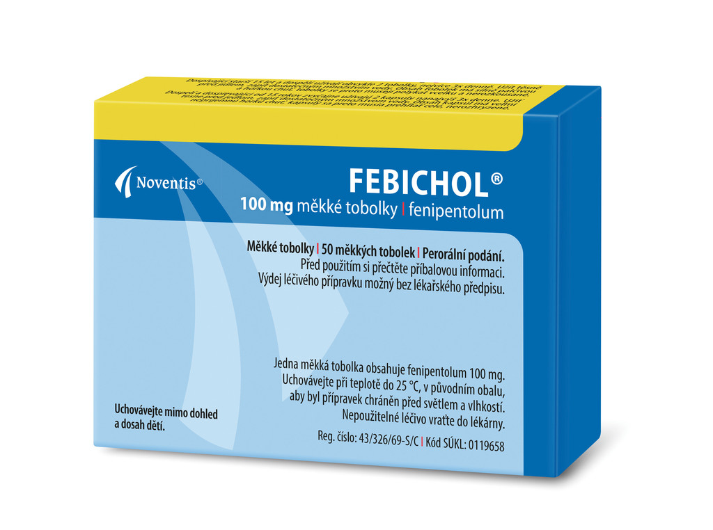 FEBICHOL POR 100MG CPS MOL 50