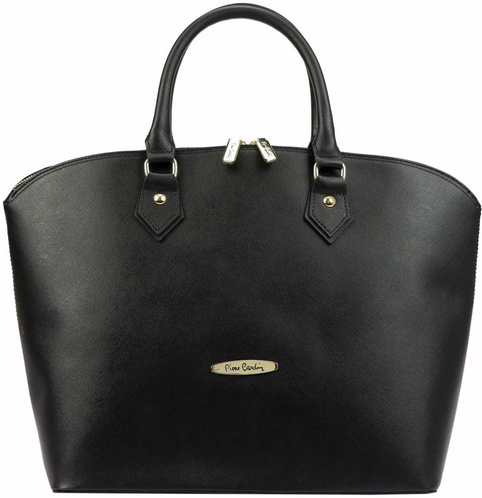 Pierre Cardin dámská kožená kabelka Tamara černá