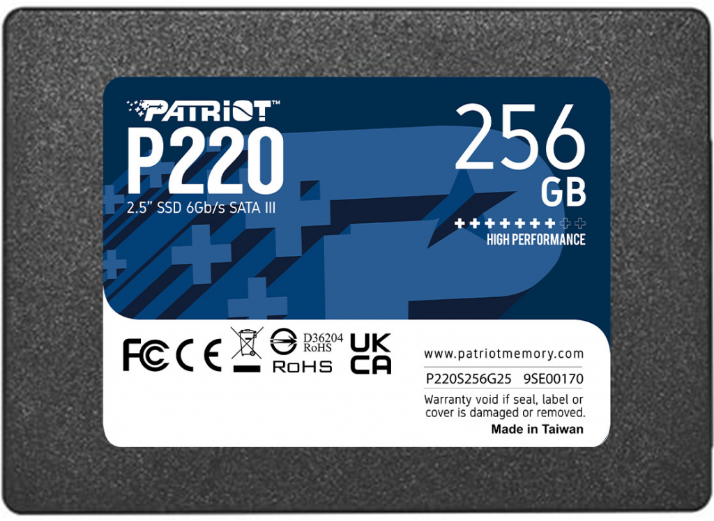 Patriot P220 256GB, P220S256G25