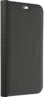 Pouzdro LUNA Book Samsung G973 Galaxy S10, carbon černé