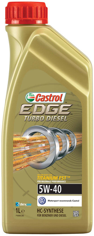 Castrol Edge Titanium FST Turbo Diesel 5W-40 1 l