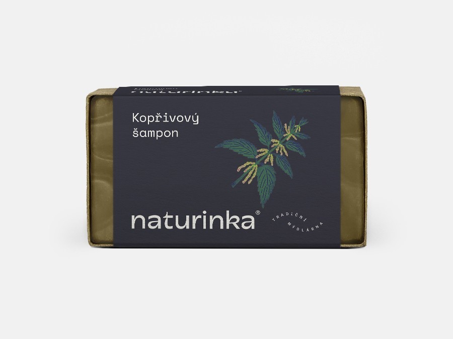 Naturinka kopřivový šampon normal 110 g