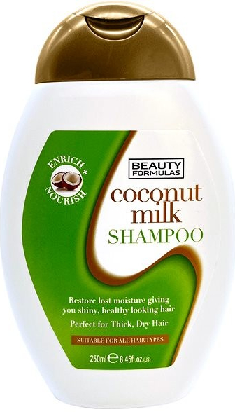 Beauty Formulas Coconut Milk Shampoo 250 ml