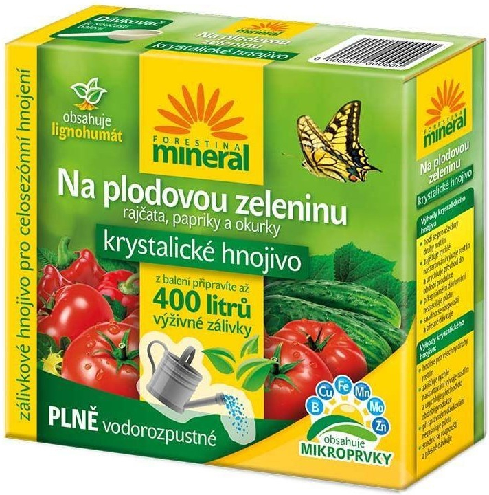 Forestina Mineral Krystalické hnojivo s Lignohumátem na plodovou zeleninu 400g