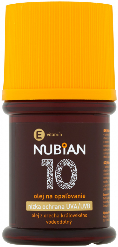 Nubian olej na opalování SPF10 60 ml