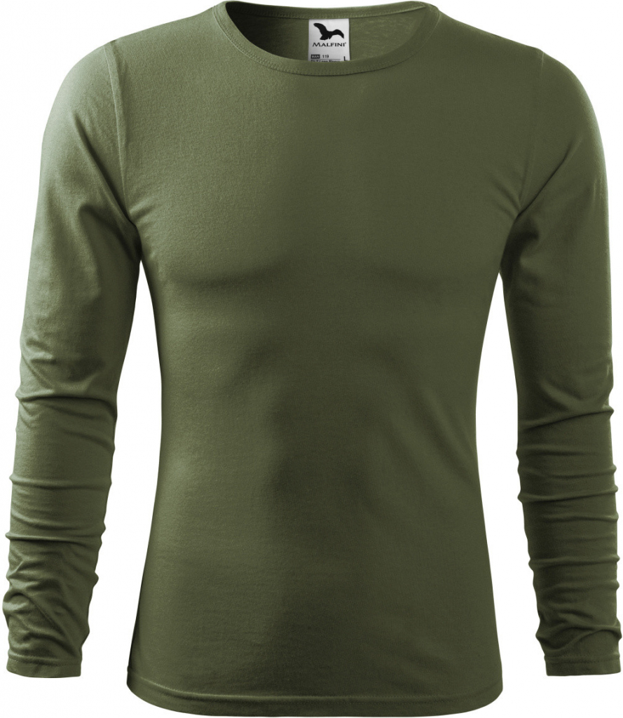 Malfini Fit-T 119 LS khaki