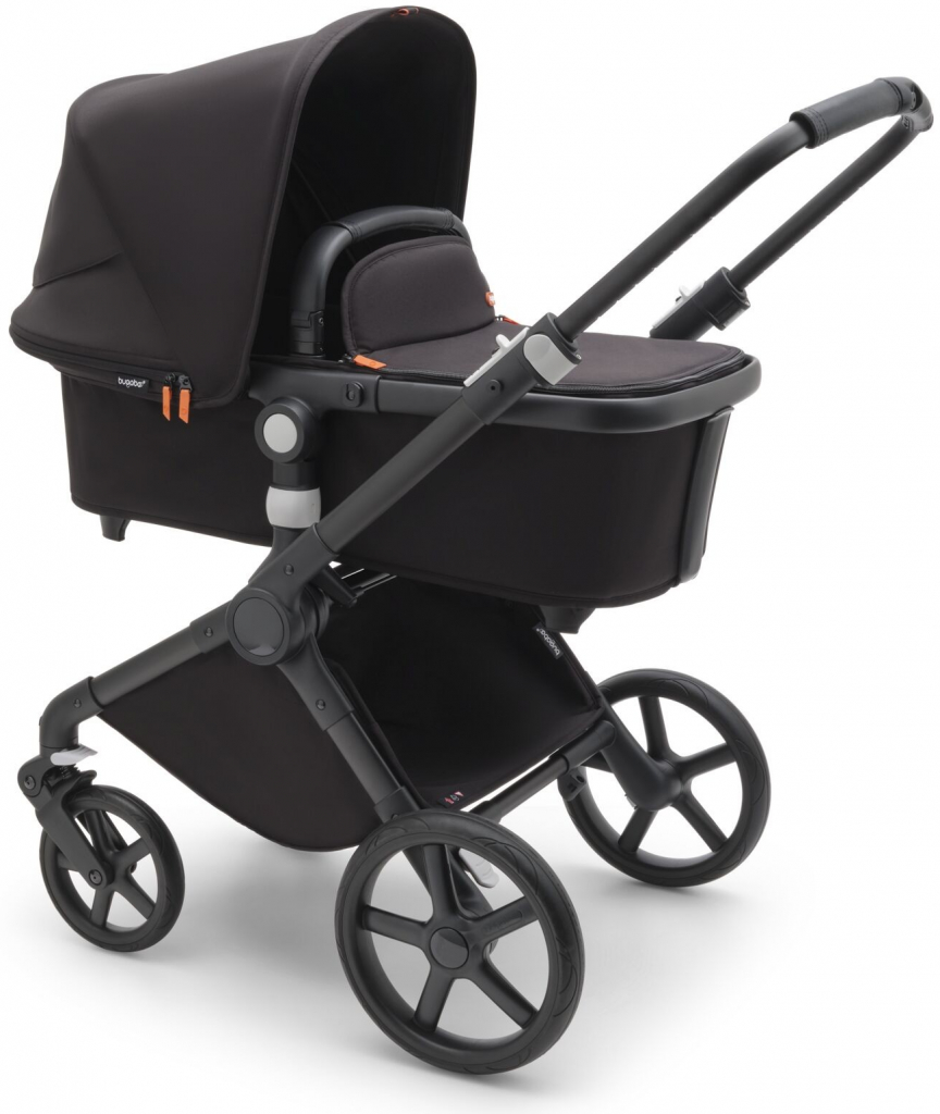 Bugaboo Fox Cub Black/Midnight Black pěnová kola 2023