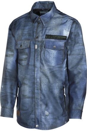 Rehall SHIRT-R used denim AOP