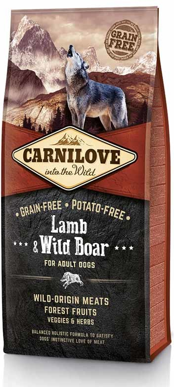 Carnilove Lamb & Wild Boar for Adult Dogs 13,5 kg