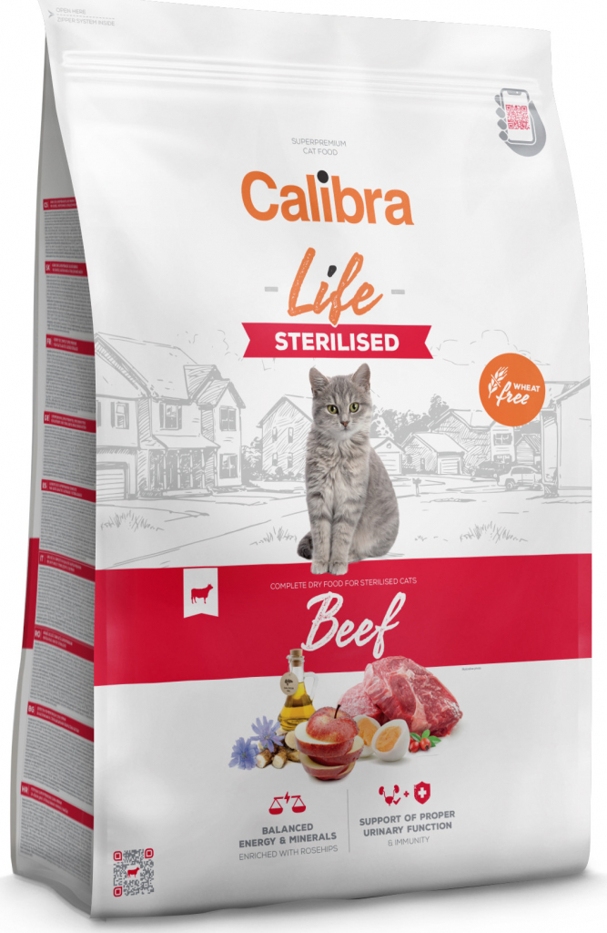 Calibra Life Sterilised Beef 1,5 kg
