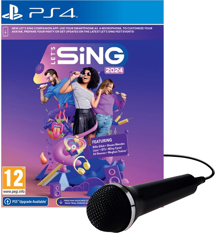 Let\'s Sing 2024 + mikrofon