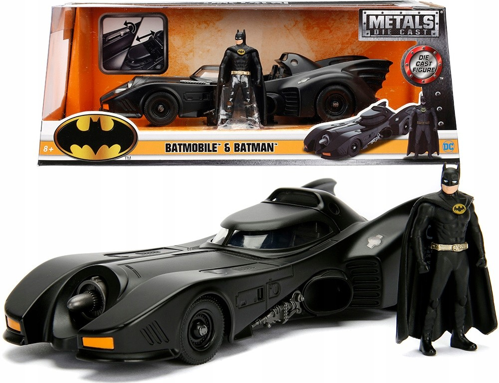 Jada Toys Batman 1989 Batmobile 1:24