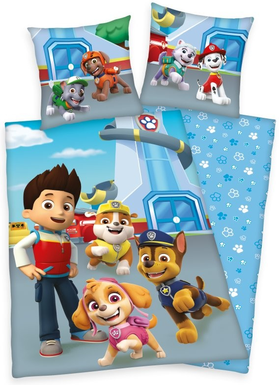 Herding Povlečení Paw Patrol blue Bavlna 140x200 7x0x90