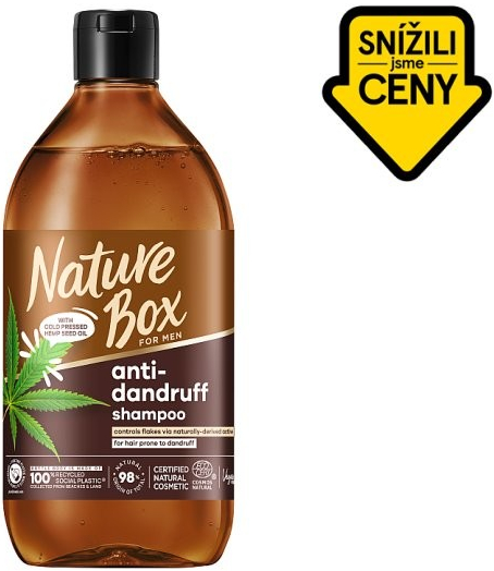 Nature Box Men Anti-dandruff šampon 385ml
