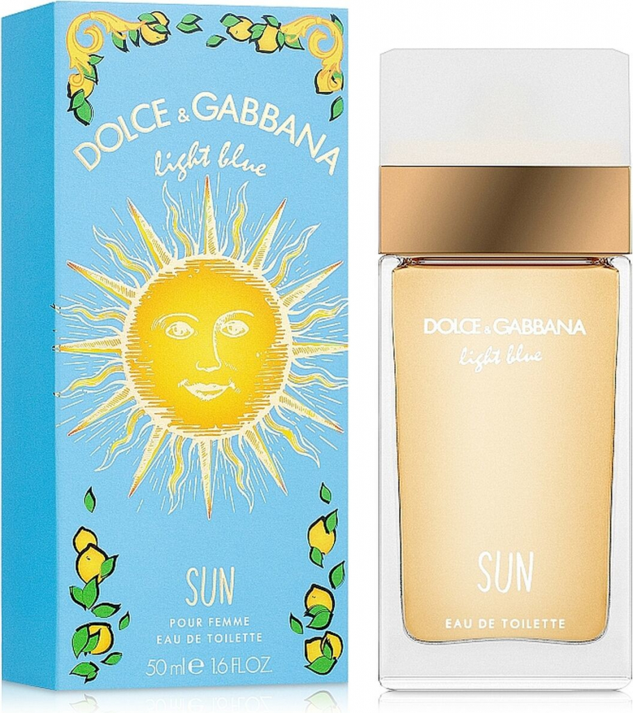 Dolce & Gabbana Light Blue Sun toaletní voda dámská 50 ml