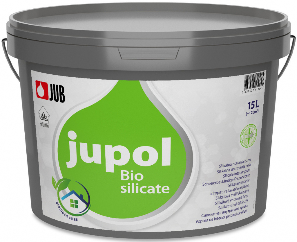 JUPOL BIO SILICATE 15 L bílý