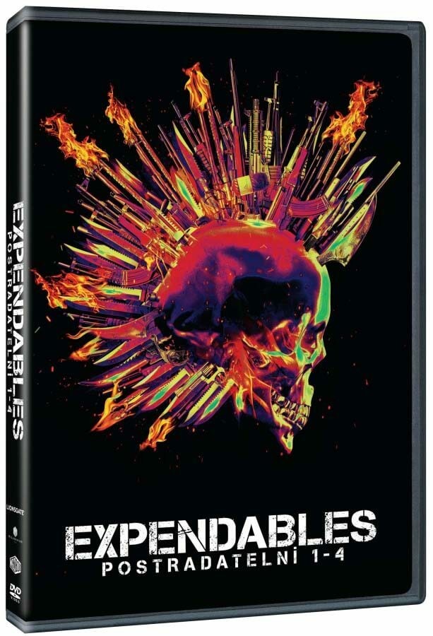 Expendables: Postradatelní kolekce 1-4. 4DVD