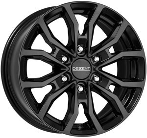 Dezent KC 7,5x17 6x139, ET55 black