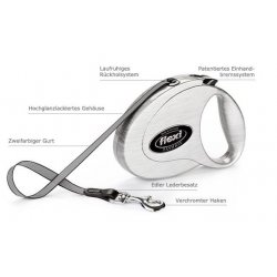Flexi Fashion Gentleman 5m/25kg pásek Metal