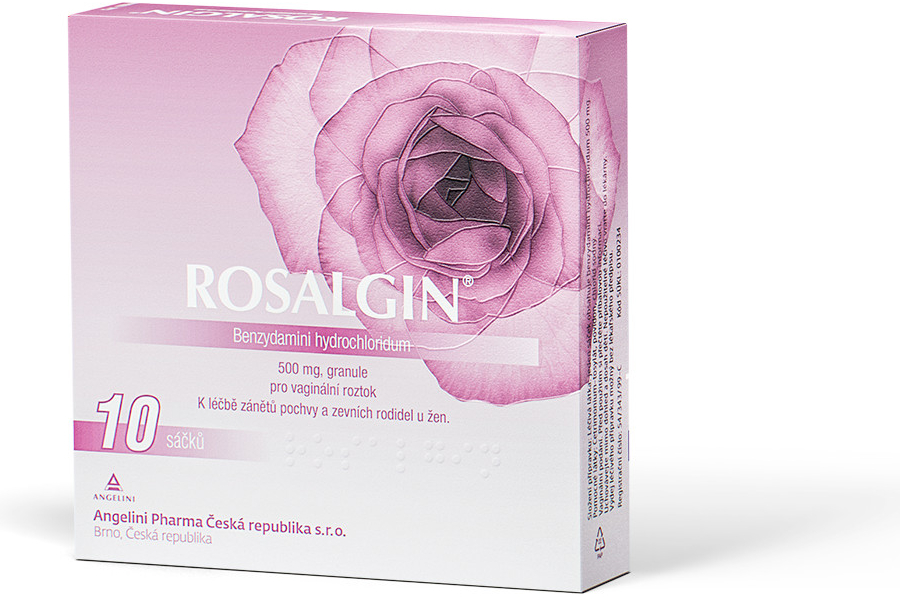 ROSALGIN VAG 500MG VAG GRA SOL 10