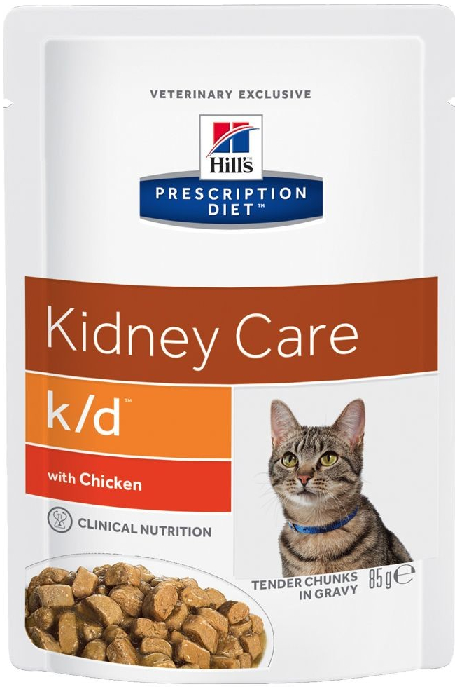 Hill\'s Prescription Diet K/D pro lepší funkci ledvin kuřecí 12 x 85 g