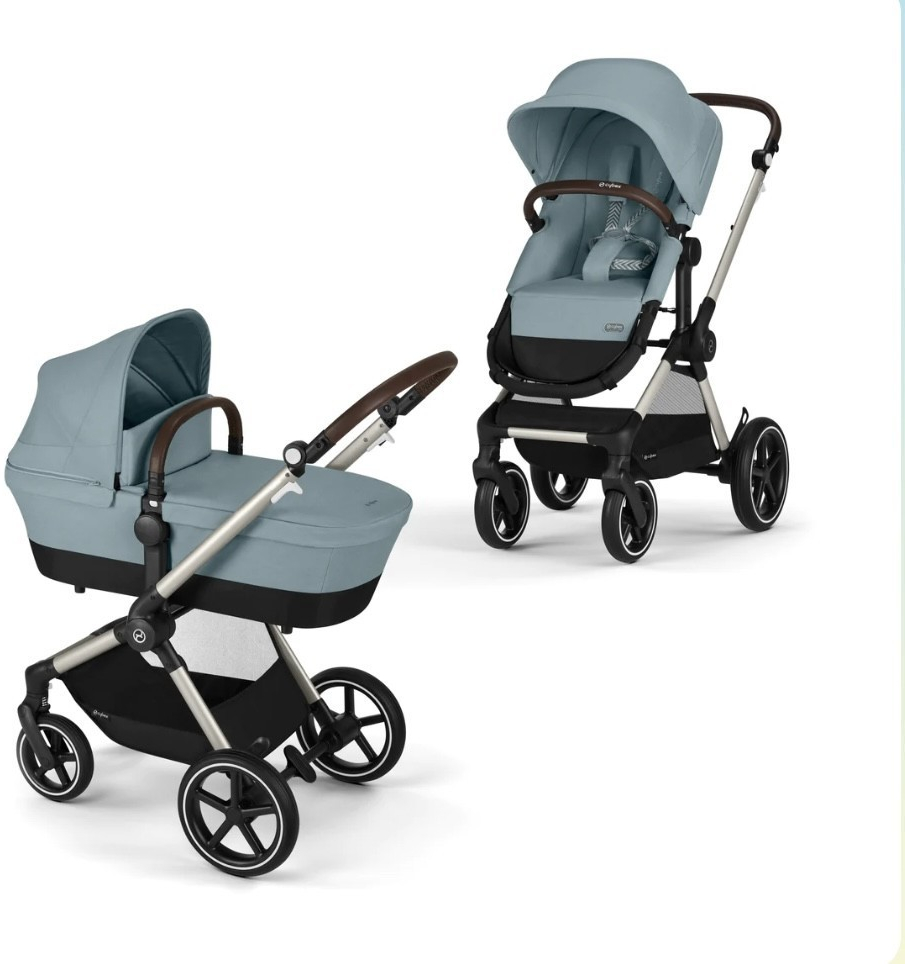 Cybex Eos Lux Taupe Sky Blue 2023