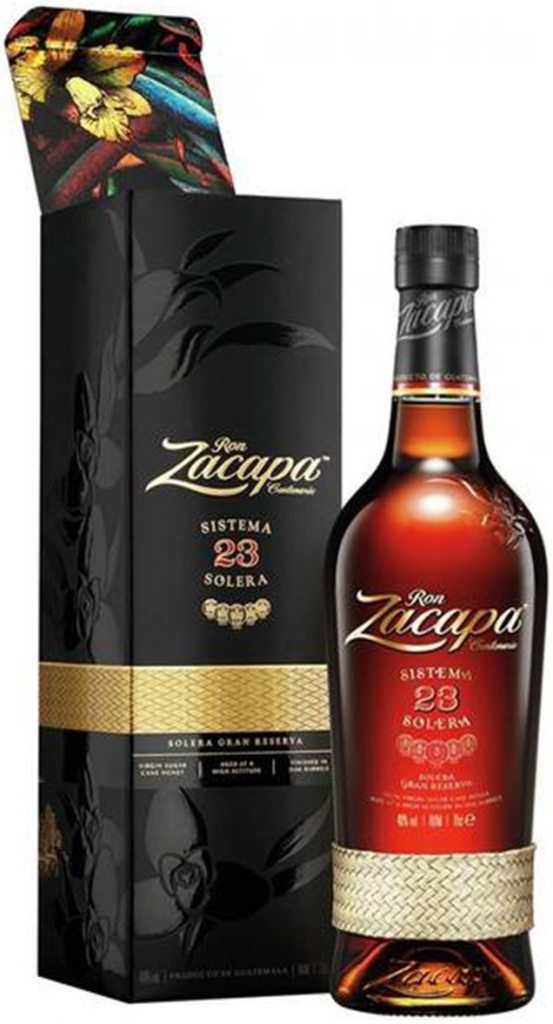 Ron Zacapa Centenario Solera Gran Reserva Rum 23y 40% 1 l (karton)