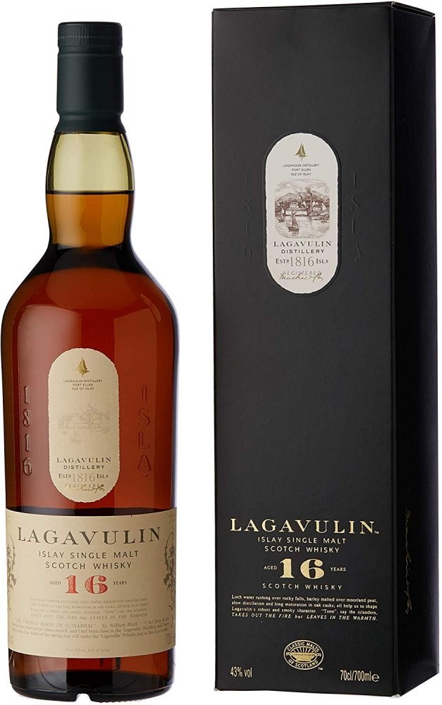 Lagavulin 16y 43% 0,7 l (kazeta)