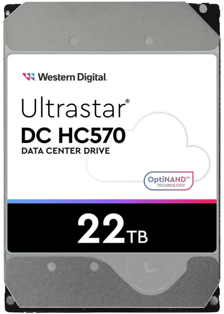 WD Ultrastar DH HC570 22TB, WUH722222ALE6L4 (0F48155)